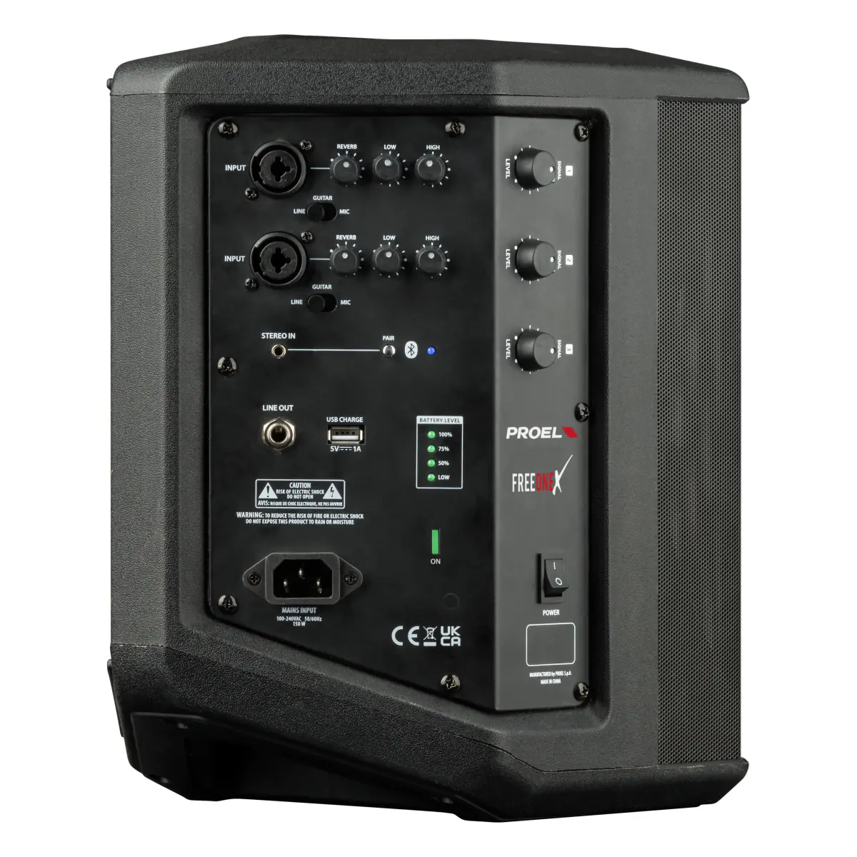 AMPLIFICADOR RECARGABLE PROEL FREEONEXUS MULTIFUNCIONAL 3