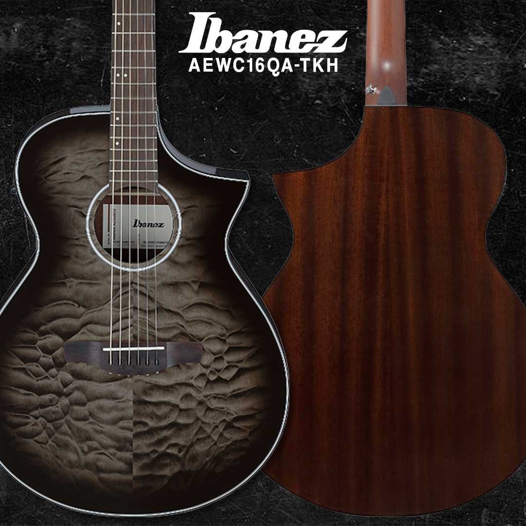 GUITARRA ELECTROACUSTICA IBANEZ AEWC16QA 2