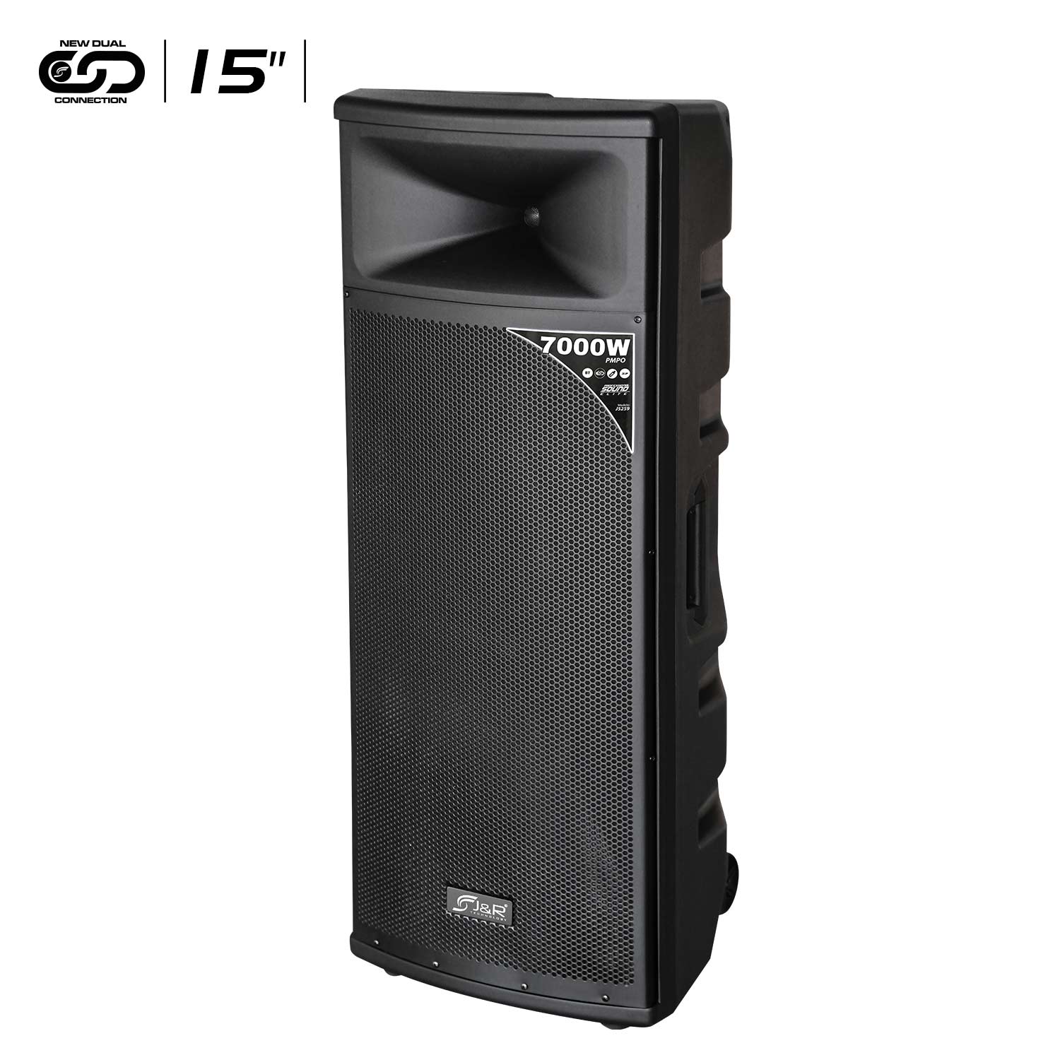 CABINA ACTIVA JYR 15" DOBLE J5259 600W