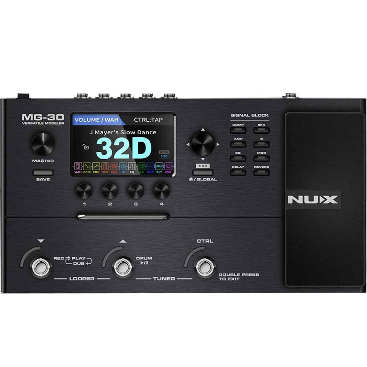 PEDAL MULTIEFECTOS NUX MG30