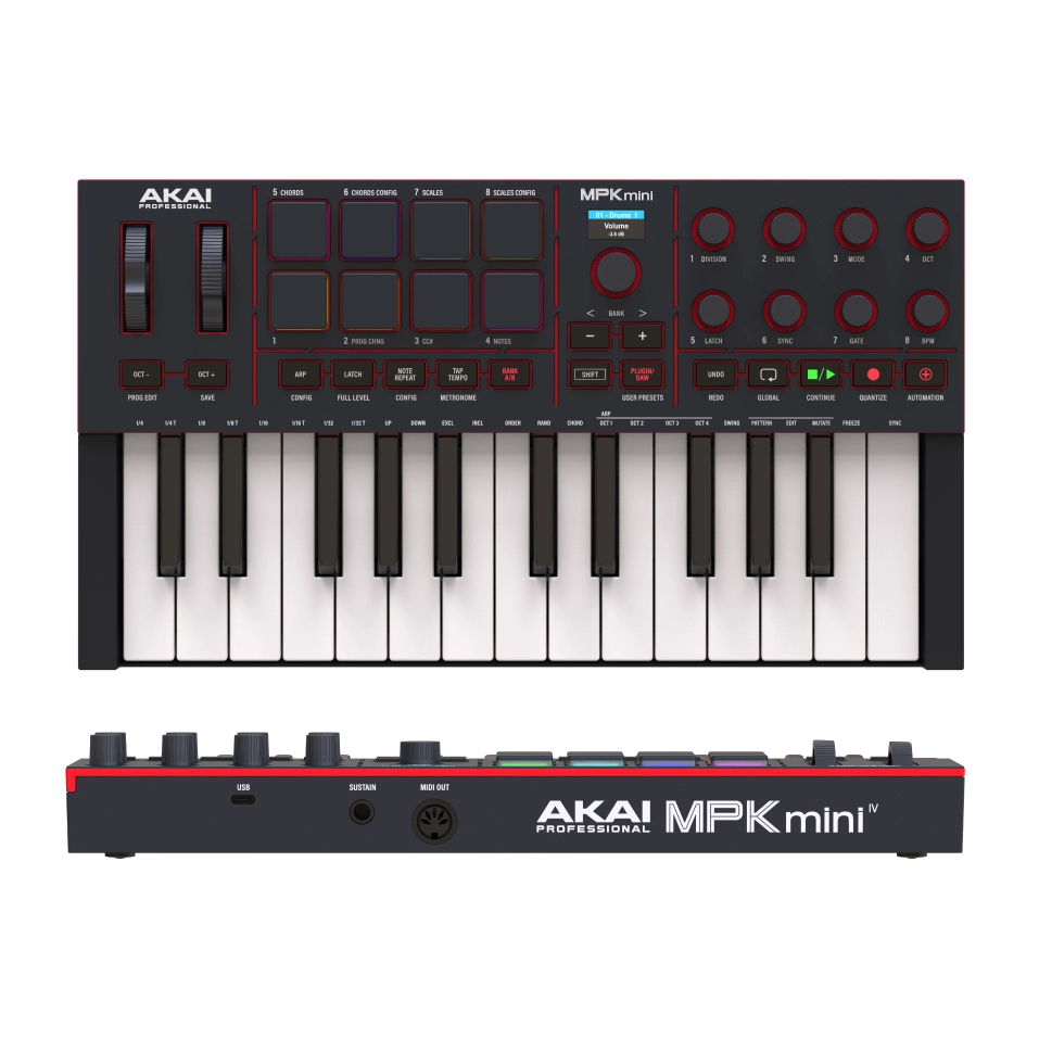 CONTROLADOR AKAI MPKMINI4 2