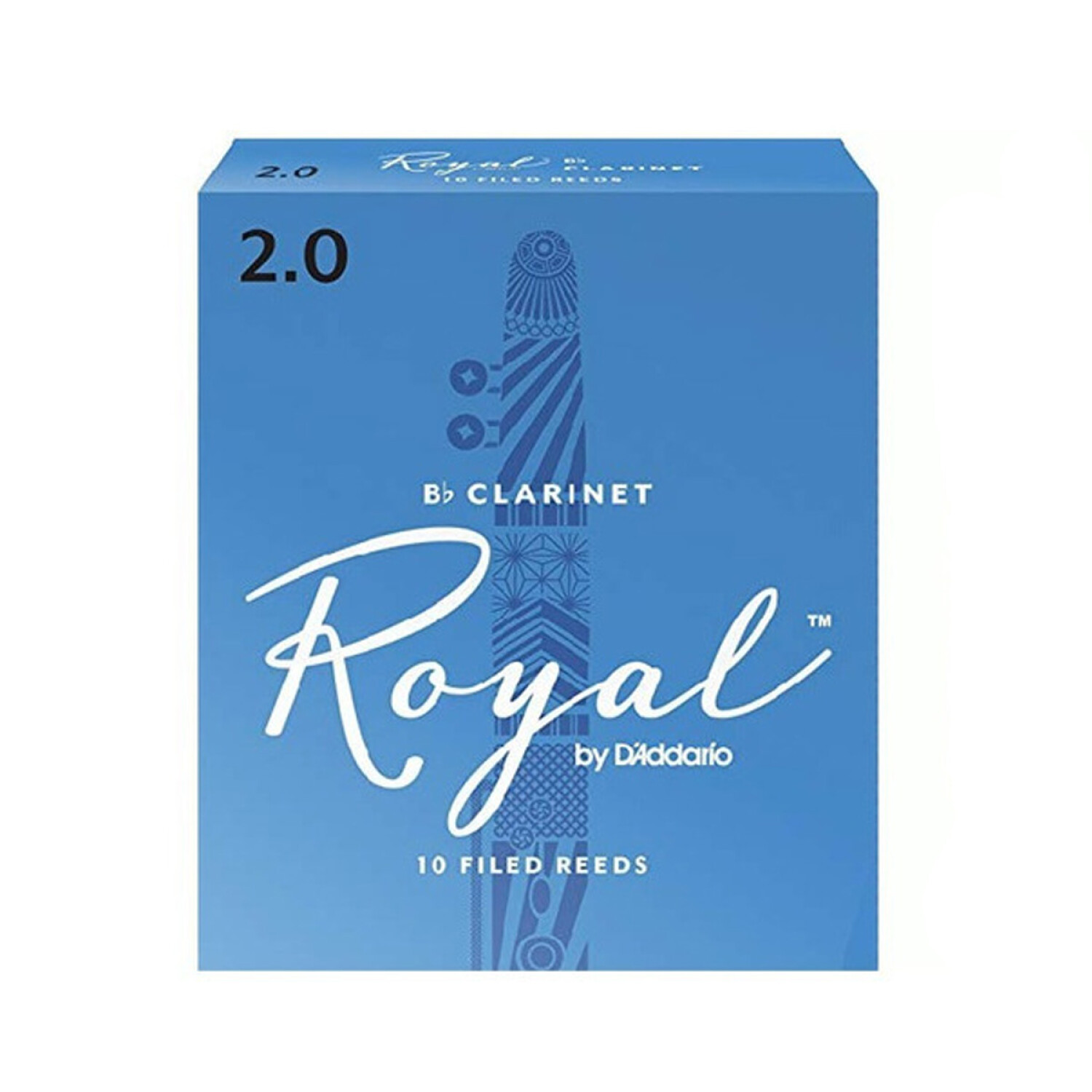 CAÑA CLARINETE RICO ROYAL 2 RCB1020
