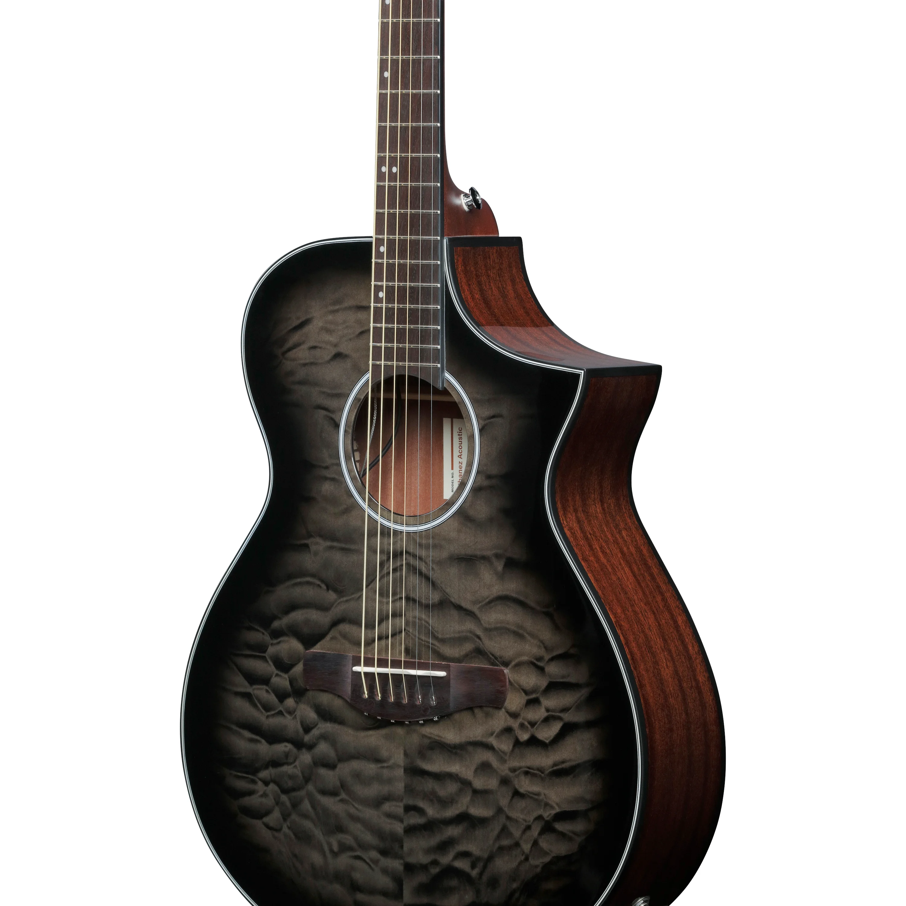 GUITARRA ELECTROACUSTICA IBANEZ AEWC16QA 3