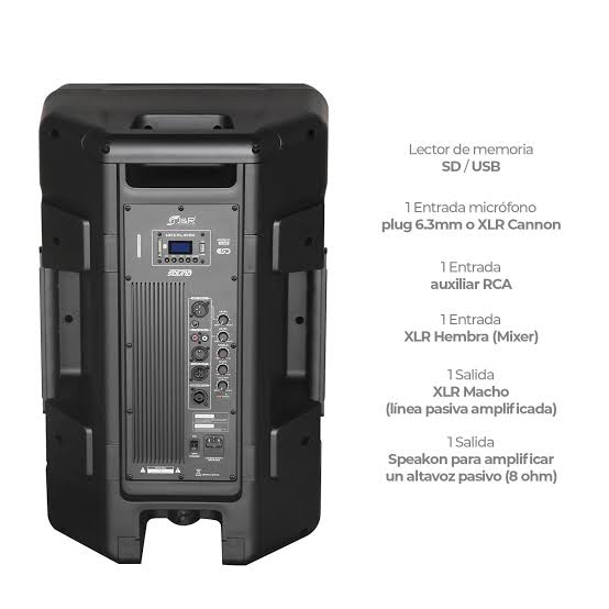 CABINA ACTIVA JYR 12" J5268 150W 2