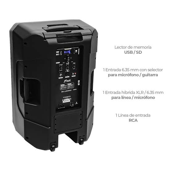 CABINA RECARGABLE JYR 15" J5294 140W 2