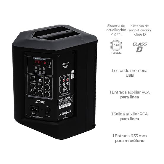 CABINA RECARGABLE JYR C1 LITE 6.5" J5292 90W 2