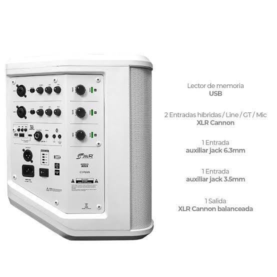 CABINA RECARGABLE JYR C1 PLUS 6.5" J5276 100W 2