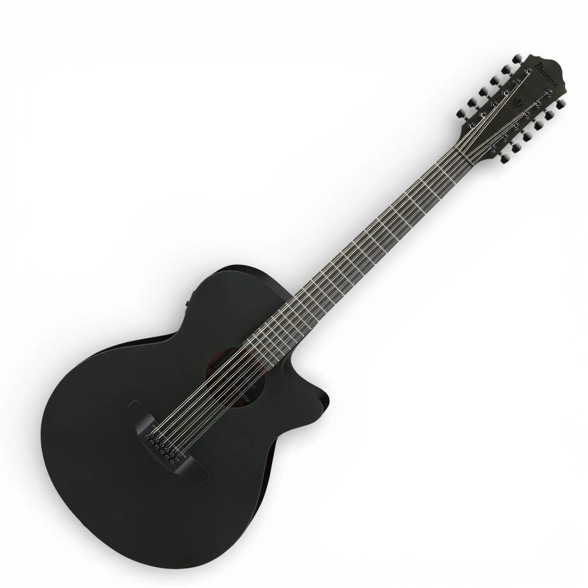 GUITARRA ELECTROACUSTICA IBANEZ AEG1221BOT 12 CUERDAS 3